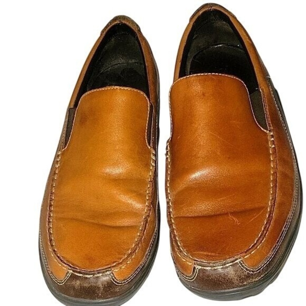 COLE HAAN Tucker driving Leather‎ Slip On Loafers Casua 13l Comfort Dress Shoes